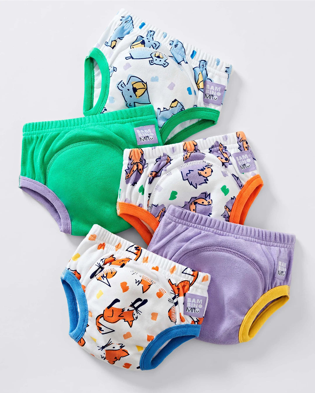 6 Packs Cotton Training Pants Reusable Toddler Potty Training Underwear for  Boy and Girl Dinosaur-2T : : Baby Products
