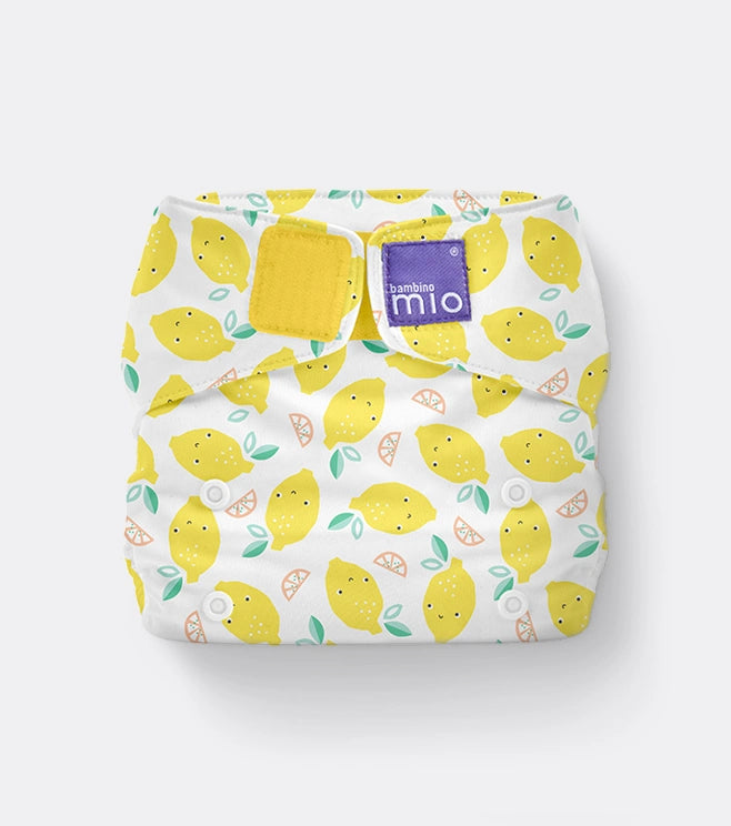 Bambino Mio, miosolo Classic Cloth Diaper Set, Cute Fruit, 1 set